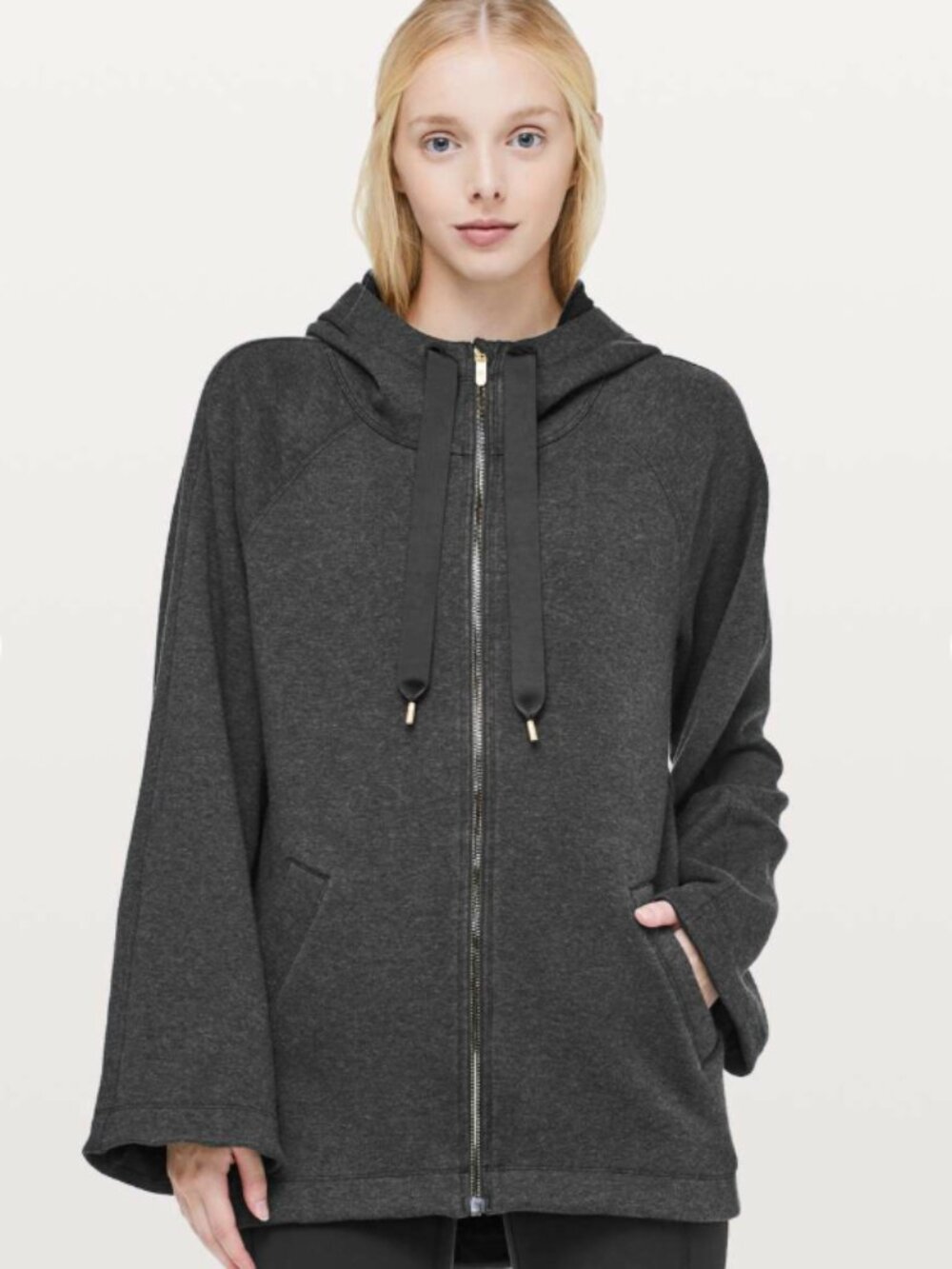 Lululemon Principal Dancer Hoodie Grey Black 4
